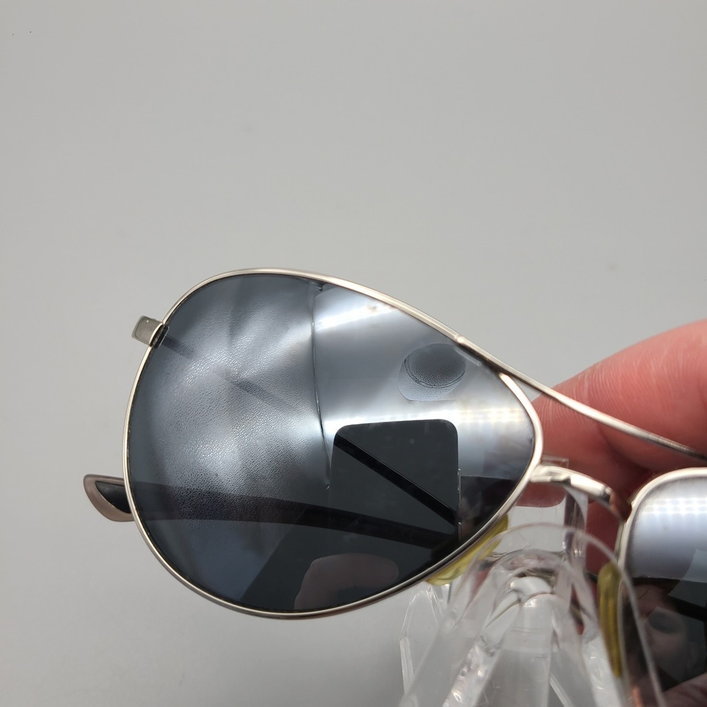 Smith Langley Aviator Sunglasses Silver Frame Carbonic Lenses 60 13 140 - Picture 7 of 10
